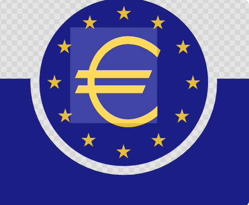 Logo Ngân hàng Trung ương châu Âu (ECB). (Ảnh: wikipedia.org) Logo Ngân hàng Trung ương châu Âu (ECB). (Ảnh: wikipedia.org)
